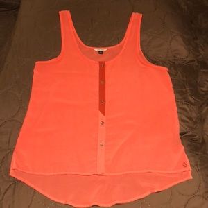 Women’s Volcom-Not So Classic- button up tank